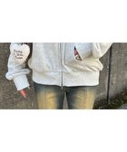 【レピピアルマリオ/repipi armario / KIDS】のワッペンルーズZIPパーカー 人気、トレンドファッション・服の通販 founy(ファニー) ファッション Fashion キッズファッション Fashion for Kids おすすめ Recommended / Our Picks インナー Innerwear カーゴパンツ Cargo Pants, Utility Pants スウェット / スエット Sweatshirt, Sweatwear チェック Check, Plaid, Tartan デニム Denim, Jeans Material パーカー Hoodie, Parka フロント Front, Front Design ボトム Bottoms, Lower Wear ルーズ Loose, Oversized ロング Long, Long-Length thumbnail グレー15|ID: prp329100004962384 ipo3291000000037228643