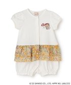 【ナルミヤ オンライン/NARUMIYA ONELINE / KIDS】の【サンリオキャラクターズ】切替フリルカバーオール 人気、トレンドファッション・服の通販 founy(ファニー) ファッション Fashion キッズファッション Fashion for Kids キャラクター Character, Licensed Characters フィット Fit, Slim Fit フリル Frill, Ruffle ポケット Pocket, Pocket Detail 切替 Switching, Contrast Panel thumbnail オフ ホワイト|ID: prp329100004962386 ipo3291000000037228652
