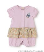 【ナルミヤ オンライン/NARUMIYA ONELINE / KIDS】の【サンリオキャラクターズ】切替フリルカバーオール 人気、トレンドファッション・服の通販 founy(ファニー) ファッション Fashion キッズファッション Fashion for Kids キャラクター Character, Licensed Characters フィット Fit, Slim Fit フリル Frill, Ruffle ポケット Pocket, Pocket Detail 切替 Switching, Contrast Panel thumbnail ピンク|ID: prp329100004962386 ipo3291000000037228653