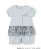 【ナルミヤ オンライン/NARUMIYA ONELINE / KIDS】の【サンリオキャラクターズ】切替フリルカバーオール 人気、トレンドファッション・服の通販 founy(ファニー) ファッション Fashion キッズファッション Fashion for Kids キャラクター Character, Licensed Characters フィット Fit, Slim Fit フリル Frill, Ruffle ポケット Pocket, Pocket Detail 切替 Switching, Contrast Panel thumbnail サックス|ID: prp329100004962386 ipo3291000000037228654