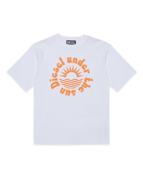 【シフォン/SHIFFON / KIDS】のDIESEL ディーゼル Kids Junior ブランドロゴ半袖Tシャツカットソー 人気、トレンドファッション・服の通販 founy(ファニー) ファッション Fashion キッズファッション Fashion for Kids トップス・カットソー Cut & Sew Tops アクセサリー Fashion Accessories カットソー Cut and Sewn Top コレクション Collection, Seasonal Line デニム Denim, Jeans Material プレミアム Premium, High-End 半袖 Short Sleeve, Half Sleeve ラグジュアリー Luxury, Elegant |ID:prp329100004962387