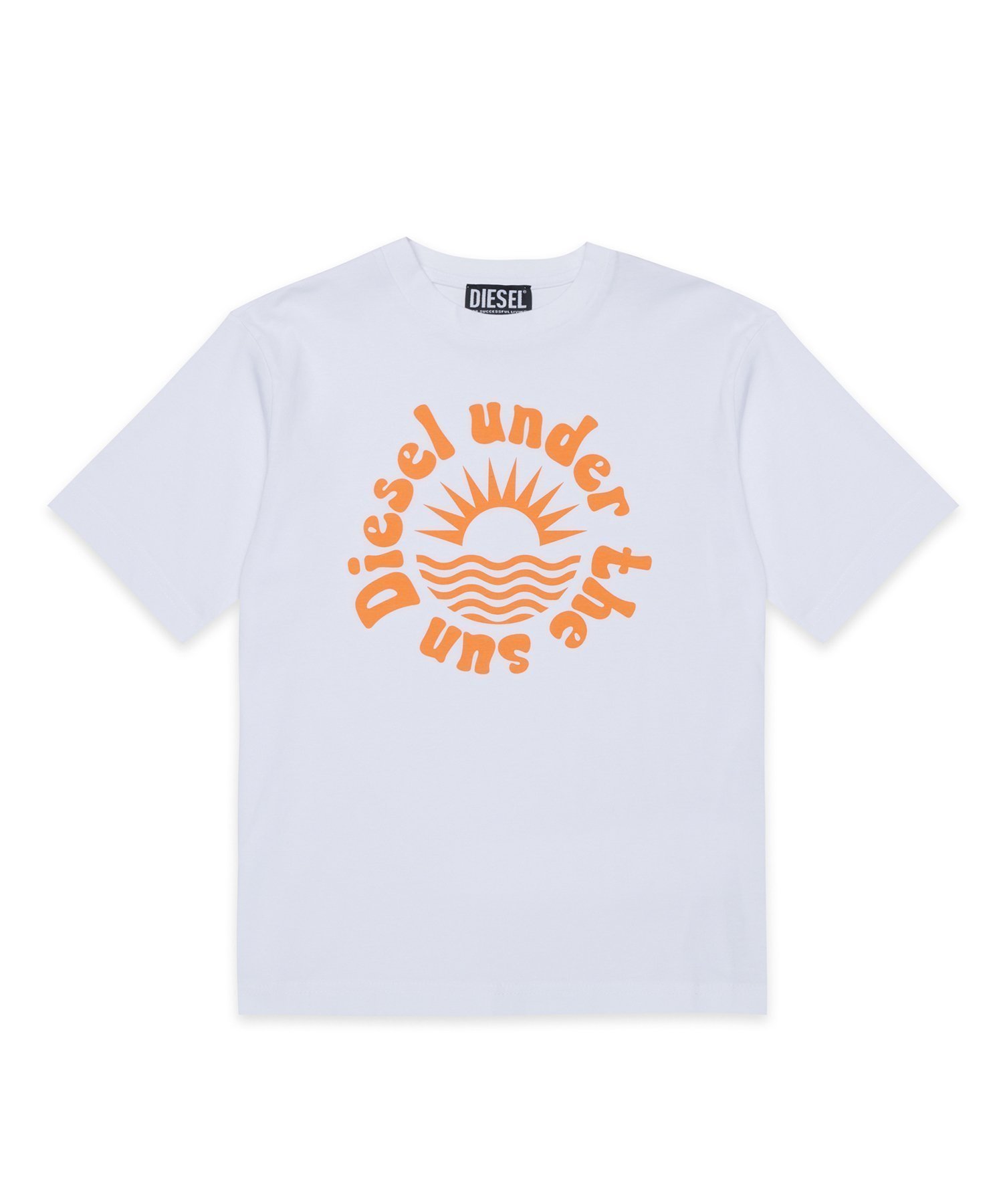 【シフォン/SHIFFON / KIDS】のDIESEL ディーゼル Kids Junior ブランドロゴ半袖Tシャツカットソー 人気、トレンドファッション・服の通販 founy(ファニー) 　ファッション　Fashion　キッズファッション　Fashion for Kids　トップス・カットソー　Cut & Sew Tops　アクセサリー　Fashion Accessories　カットソー　Cut and Sewn Top　コレクション　Collection, Seasonal Line　デニム　Denim, Jeans Material　プレミアム　Premium, High-End　半袖　Short Sleeve, Half Sleeve　ラグジュアリー　Luxury, Elegant　 other-1|ID: prp329100004962387 ipo3291000000037228655