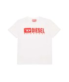 【シフォン/SHIFFON / KIDS】のDIESEL ディーゼル Kids Junior ブランドロゴ半袖Tシャツカットソー ホワイト|ID: prp329100004962388 ipo3291000000037332864