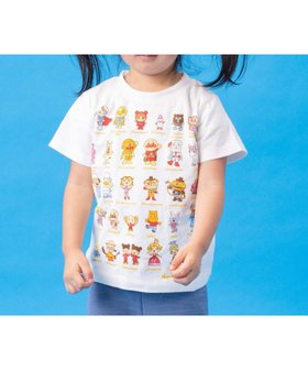 【アンパンマンキッズコレクション/ANPANMAN KIDS COLLECTION / KIDS】のANPANMAN KIDS COLLECTION/なかまいっぱい半袖Tシャツ 大人の最旬トレンドファッション＆コーディネート founy(ファウニー) ファッション Fashion キッズファッション Fashion for Kids キャラクター Character, Licensed Characters コレクション Collection, Seasonal Line フロント Front, Front Design ベビー Baby, Babywear ボーイズ Boyish, Boy Style 半袖 Short Sleeve, Half Sleeve メンズ Men's, Menswear ギフト プレゼント Gift / Present |ID:prp329100004962390
