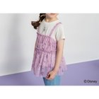 【ブランシェス/branshes / KIDS】の【DisneyCollection/ディズニーコレクション】チュールキャミソールトップスセット 人気、トレンドファッション・服の通販 founy(ファニー) ファッション Fashion キッズファッション Fashion for Kids トップス・カットソー Cut & Sew Tops キャラクター Character, Licensed Characters コレクション Collection, Seasonal Line シャーリング Shirring, Ruched スパンコール Sequins, Sequin Embellishment チュール Tulip, Tulip Motif バランス Balance, Style Balance プリント Print, Printed Pattern ラベンダー Lavender ワンポイント One Point, Statement Accent エレガント 上品 Elegant 半袖 Short Sleeve, Half Sleeve thumbnail ラベンダー|ID: prp329100004962397 ipo3291000000037228699
