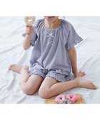 【デビロック/devirock / KIDS】の着心地やわらか フリルパジャマ 子供服 キッズ 女の子 パジャマ 半袖パジャマ 26SS 人気、トレンドファッション・服の通販 founy(ファニー) ファッション Fashion キッズファッション Fashion for Kids シャーリング Shirring, Ruched パジャマ Pajamas, Sleepwear フリル Frill, Ruffle 半袖 Short Sleeve, Half Sleeve 2026年 2026 2026春夏・S/S Spring/Summer 2026 SS26 thumbnail 003-Gブルー|ID: prp329100004962406 ipo3291000000037228737
