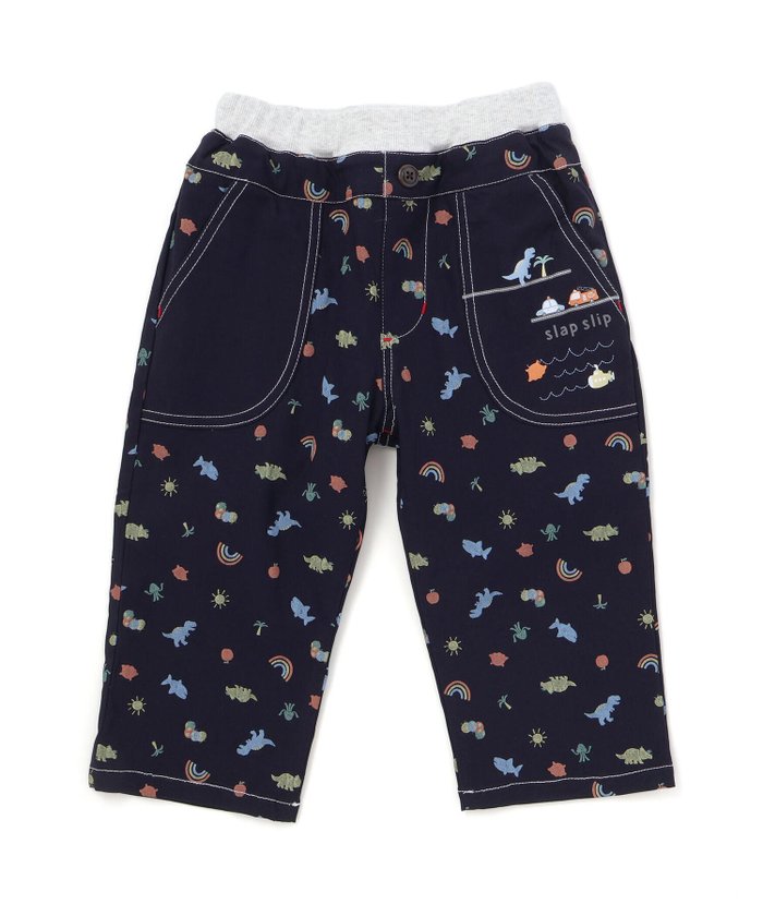 【ベベ オンライン ストア/BEBE ONLINE STORE / KIDS】の恐竜海の生き物総柄7分丈パンツ(80~130cm) インテリア・キッズ・メンズ・レディースファッション・服の通販 founy(ファニー) https://founy.com/ ファッション Fashion キッズファッション Fashion for Kids ボトムス Bottoms オレンジ Orange 春 Spring コレクション Collection, Seasonal Line フレンチ French, French Style ポケット Pocket, Pocket Detail S/S・春夏 SS, Spring/Summer, Warm Season 夏 Summer エレガント 上品 Elegant 2026年 2026 2026春夏・S/S Spring/Summer 2026 SS26 |ID: prp329100004962422 ipo3291000000037228809