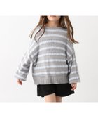 【グローバルワーク/GLOBAL WORK / KIDS】の2SETロゴニット半袖T/キッズ/647983 人気、トレンドファッション・服の通販 founy(ファニー) ファッション Fashion キッズファッション Fashion for Kids おすすめ Recommended / Our Picks インナー Innerwear ガーリー Girly, Feminine Style ショーツ Shorts, Short Pants ストレッチ Stretch, Stretchy Fabric タンク Tank Top, Sleeveless Top デニム Denim, Jeans Material ボトム Bottoms, Lower Wear 半袖 Short Sleeve, Half Sleeve 夏 Summer 無地 Plain, Solid Color thumbnail 杢グレー×ボーダー11|ID: prp329100004962463 ipo3291000000037229122