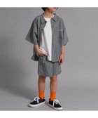 【ペアマノン/pairmanon / KIDS】の【90-160cm】サッカーチェック オーバーサイズ 半袖シャツ【PAIRMANON STREET】 人気、トレンドファッション・服の通販 founy(ファニー) ファッション Fashion キッズファッション Fashion for Kids おすすめ Recommended / Our Picks サッカー Seersucker, Summer Fabric ショート Short, Short Length セットアップ Set-Up, Coordinated Outfit チェック Check, Plaid, Tartan ワンポイント One Point, Statement Accent 半袖 Short Sleeve, Half Sleeve thumbnail ブラウン51|ID: prp329100004962465 ipo3291000000037229129