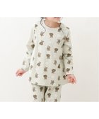 【デビロック/devirock / KIDS】の綿100% ガールズ くしゅっと裾リボン 長袖パジャマ パジャマ ルームウェア 25AW 人気、トレンドファッション・服の通販 founy(ファニー) ファッション Fashion キッズファッション Fashion for Kids 長袖 Long Sleeve, Full Sleeve パジャマ Pajamas, Sleepwear リボン Ribbon, Bow おすすめ Recommended / Our Picks 2025年 2025 2025-2026秋冬・A/W Autumn/Winter 2025–26 AW25–26 thumbnail 011-クマ-オートミール|ID: prp329100004962469 ipo3291000000037229155