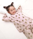 【デビロック/devirock / KIDS】の綿100% ガールズ くしゅっと裾リボン 長袖パジャマ パジャマ ルームウェア 25AW 人気、トレンドファッション・服の通販 founy(ファニー) ファッション Fashion キッズファッション Fashion for Kids 長袖 Long Sleeve, Full Sleeve パジャマ Pajamas, Sleepwear リボン Ribbon, Bow おすすめ Recommended / Our Picks 2025年 2025 2025-2026秋冬・A/W Autumn/Winter 2025–26 AW25–26 thumbnail 013-クマ-ピンク|ID: prp329100004962469 ipo3291000000037229161