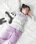 【デビロック/devirock / KIDS】の綿100% ガールズ くしゅっと裾リボン 長袖パジャマ パジャマ ルームウェア 25AW 人気、トレンドファッション・服の通販 founy(ファニー) ファッション Fashion キッズファッション Fashion for Kids 長袖 Long Sleeve, Full Sleeve パジャマ Pajamas, Sleepwear リボン Ribbon, Bow おすすめ Recommended / Our Picks 2025年 2025 2025-2026秋冬・A/W Autumn/Winter 2025–26 AW25–26 thumbnail 018-ロゴ2-オートミール|ID: prp329100004962469 ipo3291000000037229162