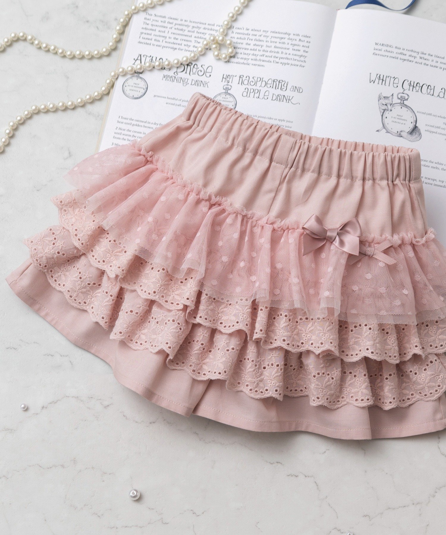 【パンパンテュテュ/panpantutu / KIDS】のキュロット/フリルパーティー【シナモロール/マイメロディ/無地】 インテリア・キッズ・メンズ・レディースファッション・服の通販 founy(ファニー) 　ファッション　Fashion　キッズファッション　Fashion for Kids　イエロー　Yellow　キュロット　Culottes, Wide Shorts　グラデーション　Gradient, Ombre　サテン　Satin, Glossy Fabric　チュール　Tulip, Tulip Motif　ティアードスカート　Tiered Skirt, Flounced Skirt　デニム　Denim, Jeans Material　人気　Popular, Best Seller　フリル　Frill, Ruffle　ベビー　Baby, Babywear　無地　Plain, Solid Color　ラベンダー　Lavender　リボン　Ribbon, Bow　レース　Lace, Lace Fabric　エレガント 上品　Elegant　エンジェルピンク|ID: prp329100004962476 ipo3291000000037229211