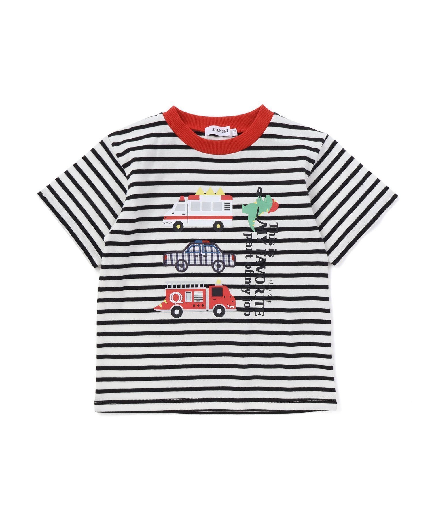 【ベベ オンライン ストア/BEBE ONLINE STORE / KIDS】のアニマルモチーフプリント天竺Tシャツ(80~130cm) インテリア・キッズ・メンズ・レディースファッション・服の通販 founy(ファニー) 　ファッション　Fashion　キッズファッション　Fashion for Kids　オレンジ　Orange　春　Spring　コレクション　Collection, Seasonal Line　テレコ　Ribbed, Rib Stitch　パッチ　Patch, Appliqué　フェイス　Face, Facial Design　フレンチ　French, French Style　プリント　Print, Printed Pattern　ボーダー　Border, Stripe　半袖　Short Sleeve, Half Sleeve　ワンポイント　One Point, Statement Accent　S/S・春夏　SS, Spring/Summer, Warm Season　夏　Summer　エレガント 上品　Elegant　2026年　2026　2026春夏・S/S　Spring/Summer 2026 SS26　ブラック系|ID: prp329100004962482 ipo3291000000037229238