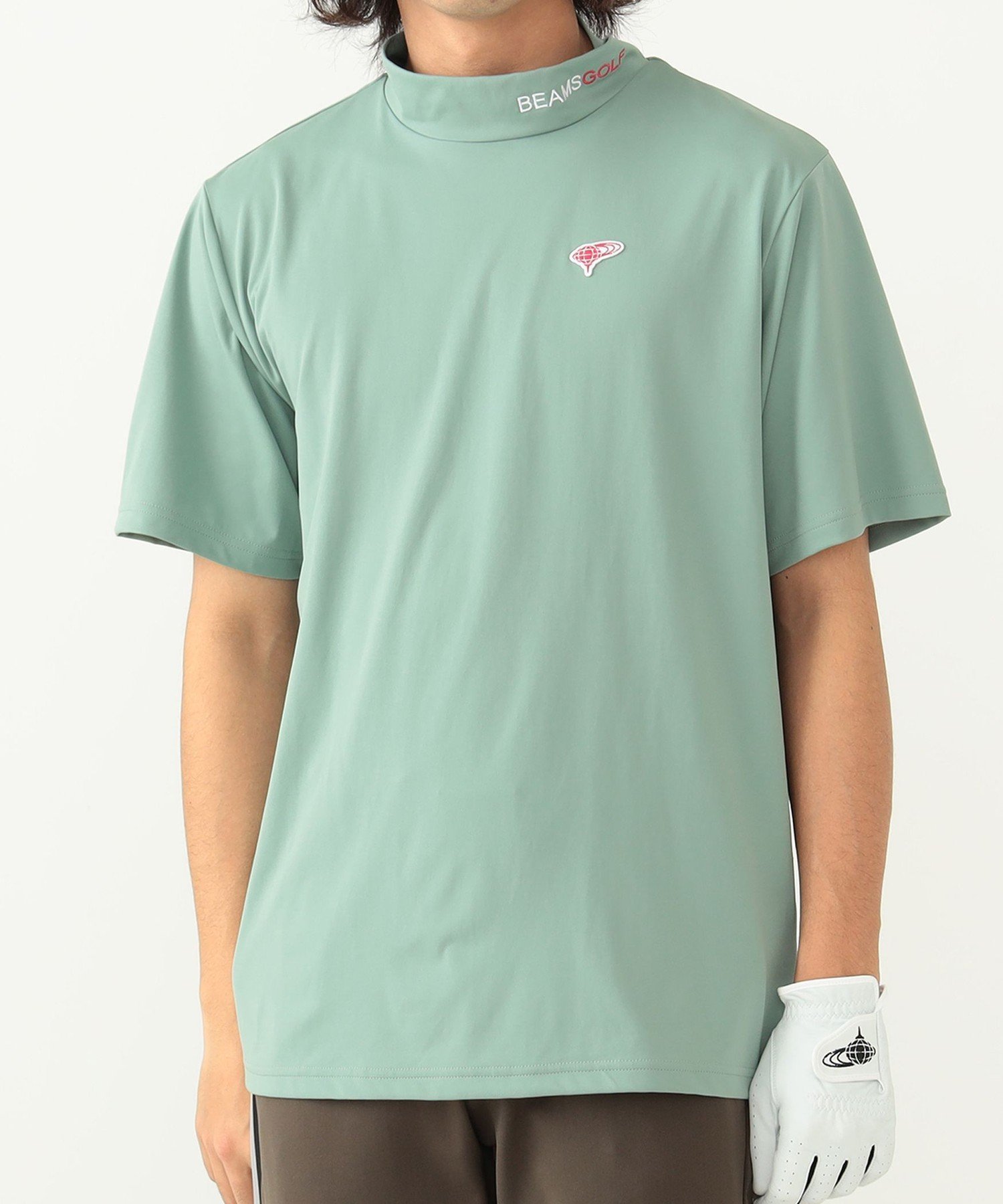 【ビームス ゴルフ/BEAMS GOLF / MEN】の【ビームスの百名品】ORANGE LABEL / ワンポイント モックネックシャツ(吸水速乾・UVカット) インテリア・キッズ・メンズ・レディースファッション・服の通販 founy(ファニー) 　ファッション　Fashion　メンズファッション　Fashion for Men　アウトドア　Outdoor Clothing　インナー　Innerwear　吸水　Absorbent, Quick-Dry　シンプル　Simple, Minimal　ストレッチ　Stretch, Stretchy Fabric　スマート　Smart, Elegant　ブルゾン　Blouson, Bomber Jacket　ベスト　Vest, Waistcoat　モダン　Modern, Contemporary　モックネック　Mock Neck, Short Turtleneck　ワンポイント　One Point, Statement Accent　ゴルフ　Golf　OLIVE|ID: prp329100004962497 ipo3291000000037229304