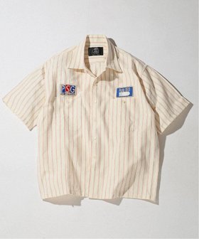 【エディフィス/EDIFICE / MEN】の【Paris Saint-Germain / パリ・サン=ジェルマン】 JP 1970 Stripe Shirt 人気、トレンドファッション・服の通販 founy(ファニー) ファッション Fashion メンズファッション Fashion for Men クラシック Classic, Timeless Style サッカー Seersucker, Summer Fabric ストライプ Stripe, Striped Pattern スポーツ Sports, Activewear スマート Smart, Elegant スラックス Slacks, Dress Pants デニム Denim, Jeans Material トレンド Trend, Trending Now 人気 Popular, Best Seller パターン Pattern, Design Print パッチ Patch, Appliqué フランス France, French ボックス Boxy, Box Shape リラックス Relax, Relaxed Fit ワーク Workwear, Utility Style エレガント 上品 Elegant |ID:prp329100004962498