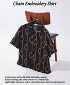 【ジャーナルスタンダード/JOURNAL STANDARD / MEN】のチェーン エンブロイダリー 半袖 シャツ 人気、トレンドファッション・服の通販 founy(ファニー) ファッション Fashion メンズファッション Fashion for Men エンブロイダリー Embroidery Design シンプル Simple, Minimal チェーン Chain, Chain Strap リラックス Relax, Relaxed Fit 半袖 Short Sleeve, Half Sleeve thumbnail ネイビー|ID: prp329100004962499 ipo3291000000037229312