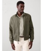 【バナナリパブリック ファクトリーストア/BANANA REPUBLIC FACTORY STORE / MEN】のリネンブレンド ボンバージャケット 人気、トレンドファッション・服の通販 founy(ファニー) ファッション Fashion メンズファッション Fashion for Men カットソー Cut and Sewn Top バランス Balance, Style Balance リネン Linen, Linen Fabric リラックス Relax, Relaxed Fit thumbnail OLIVE|ID: prp329100004962500 ipo3291000000037229315