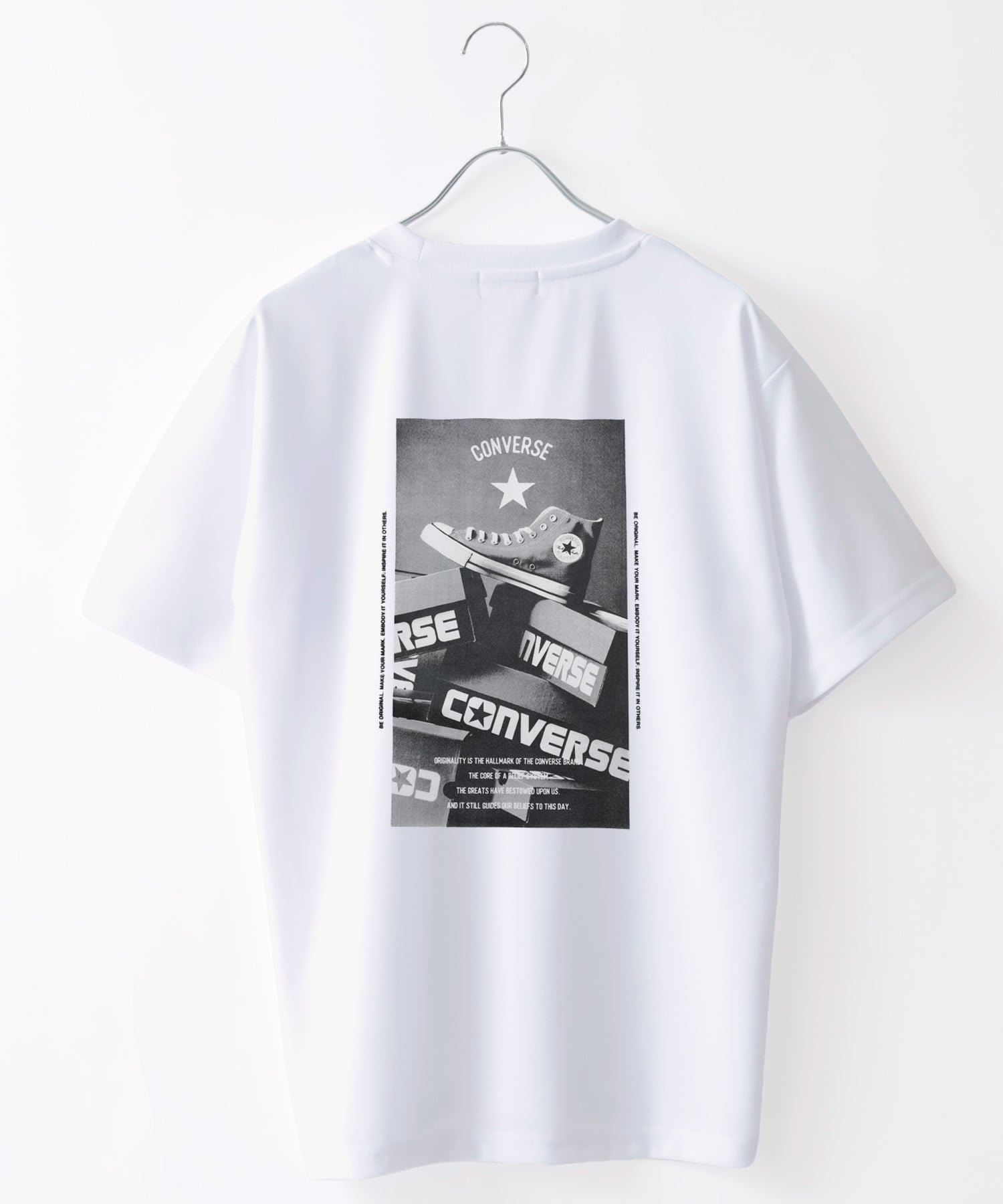 【ラザル/LAZAR】のCONVERSE コンバース Tシャツ メンズ 半袖 アムンゼン レディース ユニセックス ティーシャツ インテリア・キッズ・メンズ・レディースファッション・服の通販 founy(ファニー) 　ファッション　Fashion　レディースファッション　Fashion for Women　トップス・カットソー　Cut & Sew Tops　シャツ・ブラウス・オフィスカジュアル　Elegant Blouses & Button-Ups　ロングTシャツ・Tシャツ　Longline T-Shirts & Tees　イラスト　Illustration　カーゴパンツ　Cargo Pants, Utility Pants　カーディガン　Cardigan, Knitwear　キャップ　Cap, Baseball Cap　キャラクター　Character, Licensed Characters　キャンバス　Canvas, Canvas Fabric　グラフィック　Graphic, Graphic Design　吸水　Absorbent, Quick-Dry　サンダル　Sandals, Summer Shoes　シューズ　Shoes, Footwear　シンプル　Simple, Minimal　ジャケット　Jacket, Outerwear　ストライプ　Stripe, Striped Pattern　スニーカー　Sneakers, Trainers　スポーツ　Sports, Activewear　スラックス　Slacks, Dress Pants　セットアップ　Set-Up, Coordinated Outfit　センター　Center, Center Line　デニム　Denim, Jeans Material　トレンド　Trend, Trending Now　定番　Standard, Basic Item　人気　Popular, Best Seller　バスケット　Basket, Basket Bag　パーカー　Hoodie, Parka　ビッグ　Big, Oversized　ホワイト柄B|ID: prp329100004962509 ipo3291000000037229357