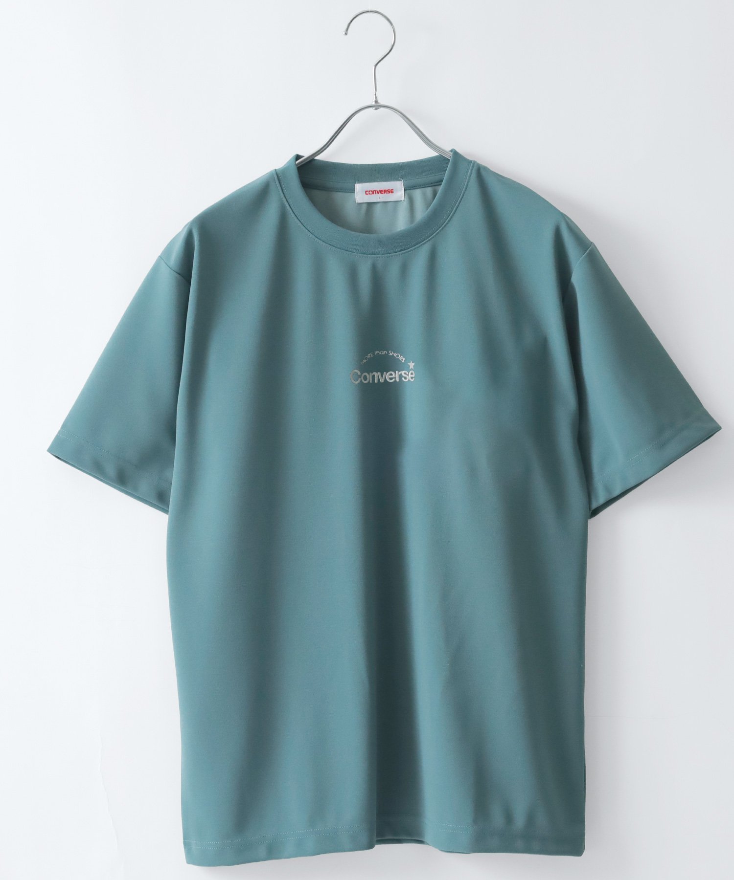 【ラザル/LAZAR】のCONVERSE コンバース Tシャツ メンズ 半袖 アムンゼン レディース ユニセックス ティーシャツ インテリア・キッズ・メンズ・レディースファッション・服の通販 founy(ファニー) 　ファッション　Fashion　レディースファッション　Fashion for Women　トップス・カットソー　Cut & Sew Tops　シャツ・ブラウス・オフィスカジュアル　Elegant Blouses & Button-Ups　ロングTシャツ・Tシャツ　Longline T-Shirts & Tees　イラスト　Illustration　カーゴパンツ　Cargo Pants, Utility Pants　カーディガン　Cardigan, Knitwear　キャップ　Cap, Baseball Cap　キャラクター　Character, Licensed Characters　キャンバス　Canvas, Canvas Fabric　グラフィック　Graphic, Graphic Design　吸水　Absorbent, Quick-Dry　サンダル　Sandals, Summer Shoes　シューズ　Shoes, Footwear　シンプル　Simple, Minimal　ジャケット　Jacket, Outerwear　ストライプ　Stripe, Striped Pattern　スニーカー　Sneakers, Trainers　スポーツ　Sports, Activewear　スラックス　Slacks, Dress Pants　セットアップ　Set-Up, Coordinated Outfit　センター　Center, Center Line　デニム　Denim, Jeans Material　トレンド　Trend, Trending Now　定番　Standard, Basic Item　人気　Popular, Best Seller　バスケット　Basket, Basket Bag　パーカー　Hoodie, Parka　ビッグ　Big, Oversized　グリーン柄D|ID: prp329100004962509 ipo3291000000037229365