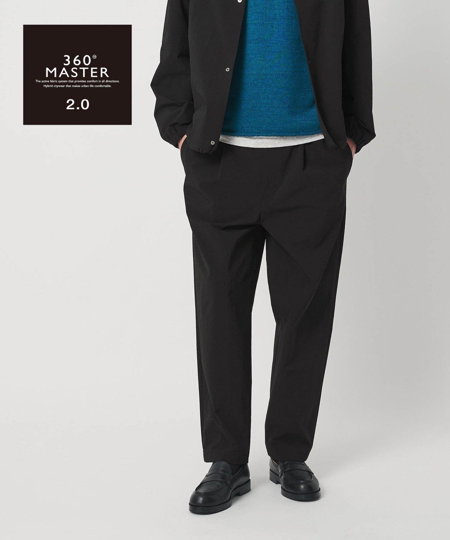 【ビューティ&ユース ユナイテッドアローズ/BEAUTY&YOUTH / UNITED ARROWS / MEN】の360°MASTER 2.0 バルーン イージーパンツ NO.9 セットアップ対応 ストレッチ 撥水 ウォッシャブル 人気、トレンドファッション・服の通販 founy(ファニー) 　ファッション　Fashion　メンズファッション　Fashion for Men　ボトムス　Bottoms　ウォッシャブル　Machine Washable　コンパクト　Compact, Small Size　ジャケット　Jacket, Outerwear　ストレッチ　Stretch, Stretchy Fabric　スマート　Smart, Elegant　セットアップ　Set-Up, Coordinated Outfit　テーパード　Tapered, Tapered Pants　トレンド　Trend, Trending Now　バランス　Balance, Style Balance　バルーン　Balloon, Balloon Silhouette　ポケット　Pocket, Pocket Detail　メランジ　Melange, Mixed Yarn　ラウンド　Round, Round Neck　リラックス　Relax, Relaxed Fit　ルーズ　Loose, Oversized　ワイド　Wide, Wide Fit　A/W・秋冬　Autumn/Winter　おすすめ　Recommended / Our Picks　 other-1|ID: prp329100004962518 ipo3291000000037229397