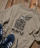 【フリークスストア/FREAK'S STORE】のKAVU×FREAK S STORE/カブ- 別注 ビッグシルエット バックデザイン刺繍 クルーネック Tシャツ / Burger Cat【限定展開】 グレージュ|ID: prp329100004962526 ipo3291000000037330415