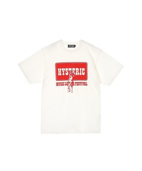 【ヒステリックグラマー/HYSTERIC GLAMOUR / MEN】のMUSIC LOVERS FESTIVAL Tシャツ 人気、トレンドファッション・服の通販 founy(ファニー) ファッション Fashion メンズファッション Fashion for Men |ID:prp329100004962534