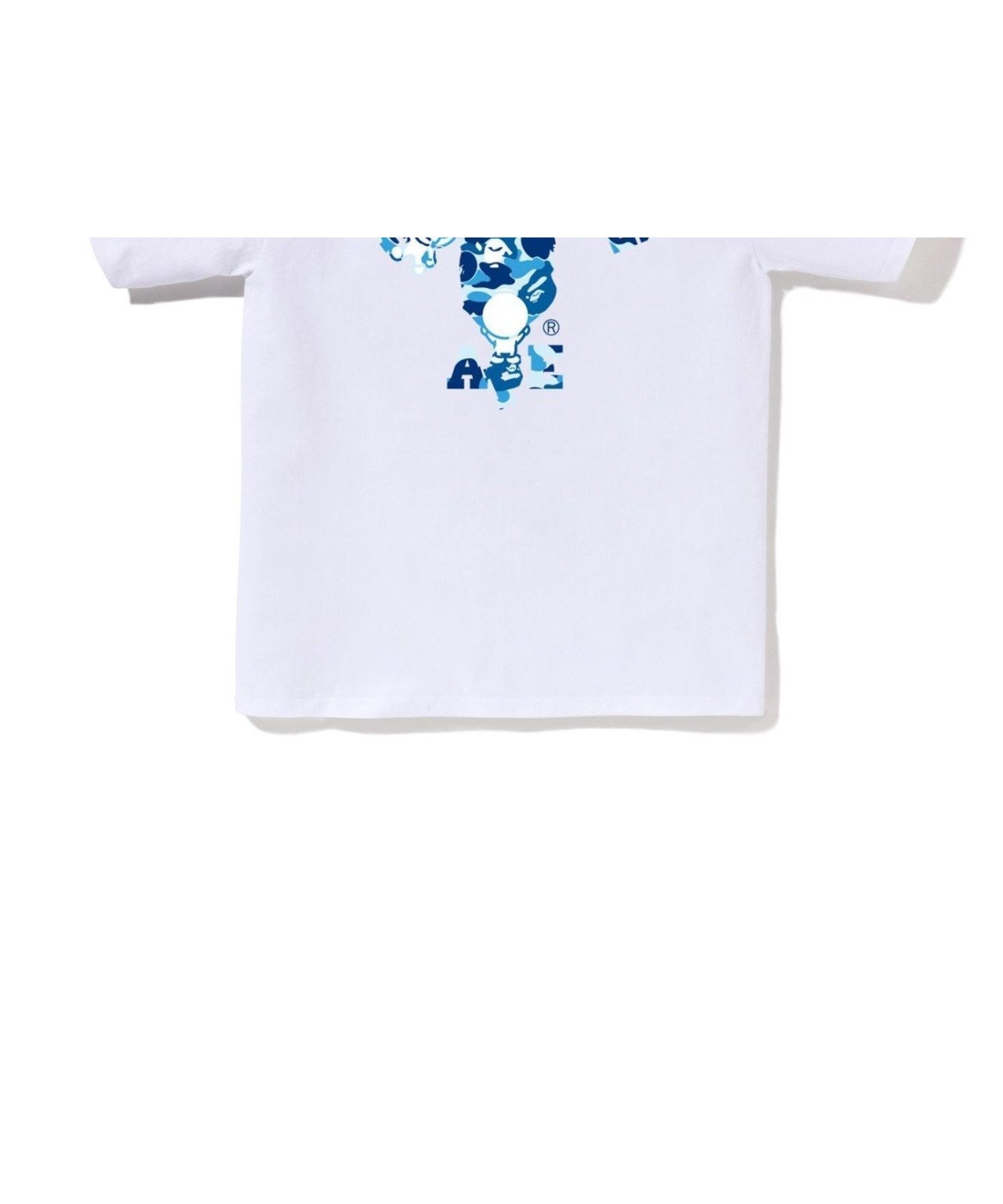 【アベイシングエイプ/A BATHING APE / MEN】のABC CAMO COLLEGE MILO TEE インテリア・キッズ・メンズ・レディースファッション・服の通販 founy(ファニー) 　ファッション　Fashion　メンズファッション　Fashion for Men　インナー　Innerwear　コレクション　Collection, Seasonal Line　ショート　Short, Short Length　スリーブ　Sleeve, Long Sleeve / Short Sleeve　パターン　Pattern, Design Print　フロント　Front, Front Design　プリント　Print, Printed Pattern　ラバー　Rubber, Rubber Sole　人気　Popular, Best Seller　WH×BL|ID: prp329100004962541 ipo3291000000037229529