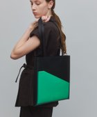 【セットアップセブン/SETUP7 / MEN】のTHE ART OF CARRYING/PAPER A トートバッグ 人気、トレンドファッション・服の通販 founy(ファニー) ファッション Fashion メンズファッション Fashion for Men バッグ Bags トートバッグ / 通勤・大容量バッグ Tote Bags カッティング Cutting Detail クラシカル Classical, Vintage-Inspired 軽量 Lightweight, Ultra Light ショルダー Shoulder, Shoulder Strap なめらか Smooth, Silky Texture バランス Balance, Style Balance フォルム Silhouette, Form フロント Front, Front Design ポケット Pocket, Pocket Detail モダン Modern, Contemporary A/W・秋冬 Autumn/Winter 再入荷 Restock / Back in Stock thumbnail BLK×GRN|ID: prp329100004962544 ipo3291000000037229546