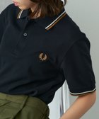 【カセットチャート/Cassette Chart】のFRED PERRY/The Twin Topped Fred Perry Shirt/フレッドペリー ポロシャツ 半袖 大人の最旬トレンドファッション＆コーディネート founy(ファウニー) ファッション Fashion レディースファッション Fashion for Women トップス・カットソー Cut & Sew Tops シャツ・ブラウス・オフィスカジュアル Elegant Blouses & Button-Ups ポロシャツ・きれいめカジュアル Smart-Casual Polo Tops クラシック Classic, Timeless Style トレンド Trend, Trending Now 人気 Popular, Best Seller フォーマル Formal, Dressy ポロシャツ Polo Shirt, Collared Tee 半袖 Short Sleeve, Half Sleeve モッズコート Mods Coat, Military Parka ワンポイント One Point, Statement Accent 再入荷 Restock / Back in Stock おすすめ Recommended / Our Picks エレガント 上品 Elegant thumbnail BLK3|ID: prp329100004962557 ipo3291000000037229593