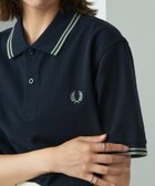 【カセットチャート/Cassette Chart】のFRED PERRY/The Twin Topped Fred Perry Shirt/フレッドペリー ポロシャツ 半袖 大人の最旬トレンドファッション＆コーディネート founy(ファウニー) ファッション Fashion レディースファッション Fashion for Women トップス・カットソー Cut & Sew Tops シャツ・ブラウス・オフィスカジュアル Elegant Blouses & Button-Ups ポロシャツ・きれいめカジュアル Smart-Casual Polo Tops クラシック Classic, Timeless Style トレンド Trend, Trending Now 人気 Popular, Best Seller フォーマル Formal, Dressy ポロシャツ Polo Shirt, Collared Tee 半袖 Short Sleeve, Half Sleeve モッズコート Mods Coat, Military Parka ワンポイント One Point, Statement Accent 再入荷 Restock / Back in Stock おすすめ Recommended / Our Picks エレガント 上品 Elegant thumbnail NVY8|ID: prp329100004962557 ipo3291000000037229597