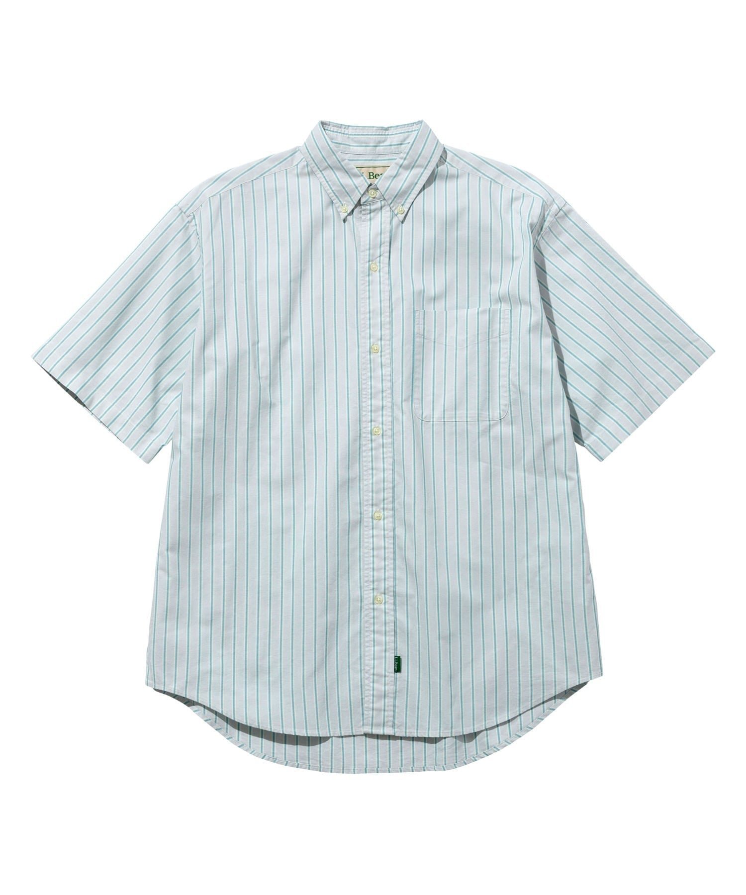 【エルエルビーン/L.L.Bean / MEN】の【JAPAN EDITION】オロノ・ショートスリーブ・シャツ インテリア・キッズ・メンズ・レディースファッション・服の通販 founy(ファニー) 　ファッション　Fashion　メンズファッション　Fashion for Men　ボックス　Boxy, Box Shape　定番　Standard, Basic Item　Stone/Teal/Blue|ID: prp329100004962560 ipo3291000000037229609