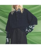 【メゾンスペシャル/MAISON SPECIAL】のLinks Jacquard Houndstooth Pattern Prime-Over Short Sleeve Knit Polo Shirt 大人の最旬トレンドファッション＆コーディネート founy(ファウニー) ファッション Fashion レディースファッション Fashion for Women トップス・カットソー Cut & Sew Tops ニット Knit Tops & Sweaters シャツ・ブラウス・オフィスカジュアル Elegant Blouses & Button-Ups ポロシャツ・きれいめカジュアル Smart-Casual Polo Tops ショルダー Shoulder, Shoulder Strap ドロップ Drop Shoulder, Dropped Style ハウンドトゥース Houndstooth, Dogtooth Check バランス Balance, Style Balance パターン Pattern, Design Print フィット Fit, Slim Fit ポロシャツ Polo Shirt, Collared Tee ランダム Random, Irregular 夏 Summer thumbnail BLK|ID: prp329100004962564 ipo3291000000037229620