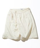 【フリークスストア/FREAK'S STORE】のExtra Long Staple Organic Cotton 2 Tuck Chino Shorts 人気、トレンドファッション・服の通販 founy(ファニー) ファッション Fashion メンズファッション Fashion for Men スピンドル Spindle, Drawcord ワイド Wide, Wide Fit thumbnail オフホワイト|ID: prp329100004962579 ipo3291000000037229683