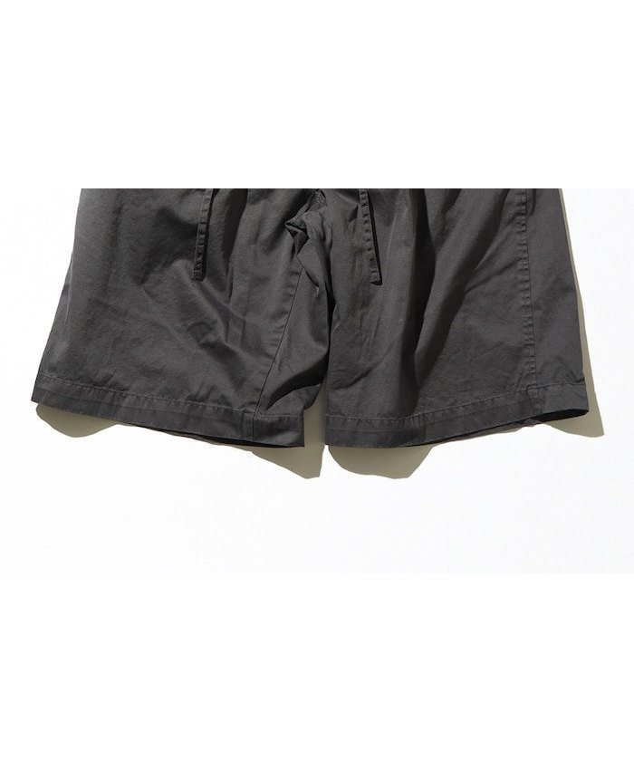 【フリークスストア/FREAK'S STORE】のExtra Long Staple Organic Cotton 2 Tuck Chino Shorts インテリア・キッズ・メンズ・レディースファッション・服の通販 founy(ファニー) 　ファッション　Fashion　メンズファッション　Fashion for Men　スピンドル　Spindle, Drawcord　ワイド　Wide, Wide Fit　チャコールグレー|ID: prp329100004962579 ipo3291000000037229684