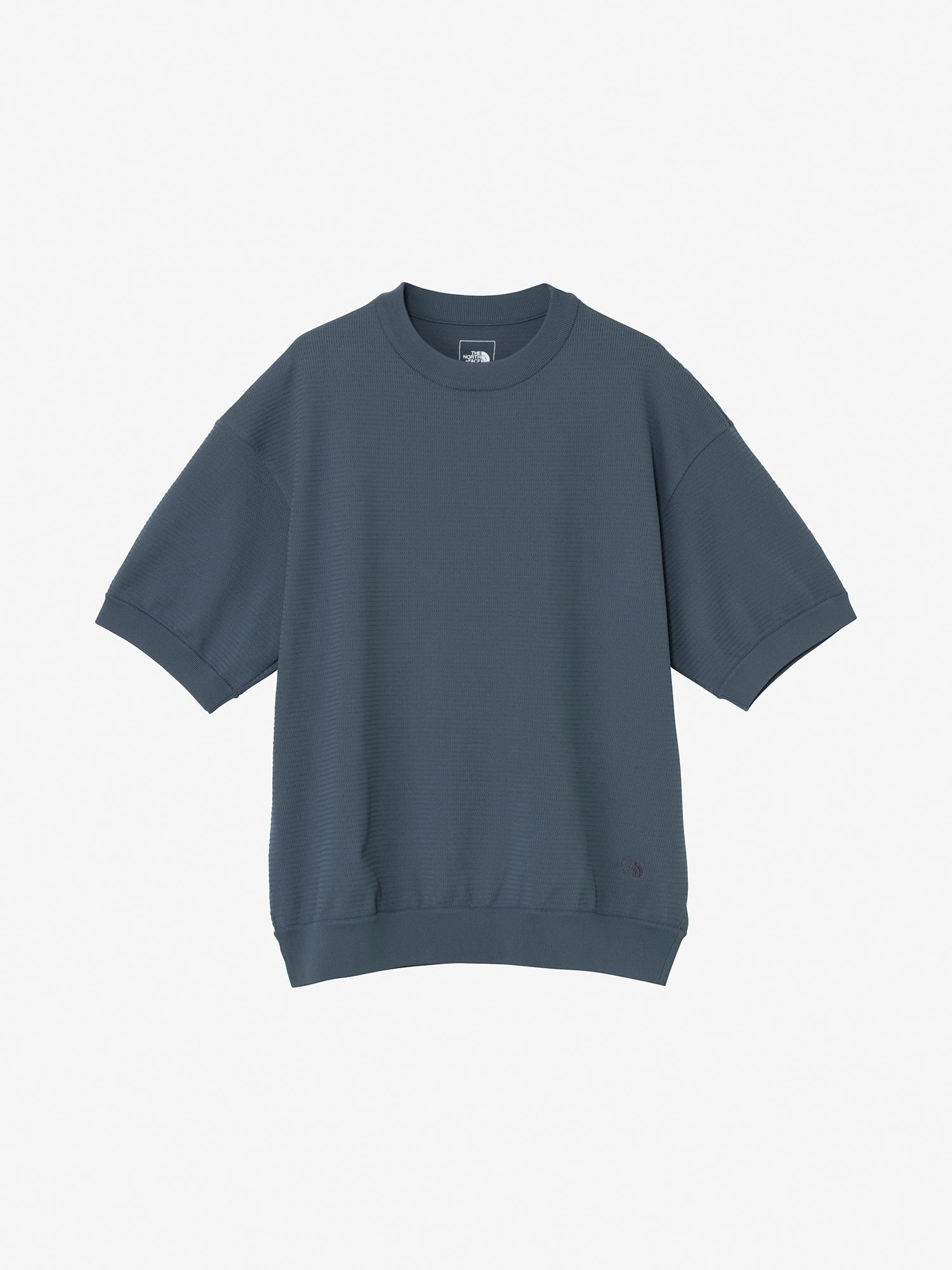 【ザ ノース フェイス/THE NORTH FACE】の【公式】ショートスリーブリップルニットクルー(ユニセックス) インテリア・キッズ・メンズ・レディースファッション・服の通販 founy(ファニー) 　ファッション　Fashion　レディースファッション　Fashion for Women　トップス・カットソー　Cut & Sew Tops　ニット　Knit Tops & Sweaters　おすすめ　Recommended / Our Picks　アウトドア　Outdoor Clothing　ショーツ　Shorts, Short Pants　セットアップ　Set-Up, Coordinated Outfit　ニットソー　Knit-Sewn, Cut & Sew Knit　リラックス　Relax, Relaxed Fit　半袖　Short Sleeve, Half Sleeve　スレートグレー|ID: prp329100004962609 ipo3291000000037229842