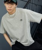 【フリークスストア/FREAK'S STORE】の別注 ワンポイント ロゴ ボーダー Tシャツ 限定展開 大人の最旬トレンドファッション＆コーディネート founy(ファウニー) ファッション Fashion レディースファッション Fashion for Women トップス・カットソー Cut & Sew Tops シャツ・ブラウス・オフィスカジュアル Elegant Blouses & Button-Ups ロングTシャツ・Tシャツ Longline T-Shirts & Tees インナー Innerwear ストレッチ Stretch, Stretchy Fabric スペシャル Special, Limited Edition ボーダー Border, Stripe 別注 Limited Edition, Custom Order メンズ Men's, Menswear ユニセックス Unisex, Genderless リラックス Relax, Relaxed Fit ワンポイント One Point, Statement Accent S/S・春夏 SS, Spring/Summer, Warm Season 夏 Summer 2026年 2026 2026春夏・S/S Spring/Summer 2026 SS26 thumbnail ライトグレー|ID: prp329100004962610 ipo3291000000037229845