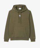 【ラコステ/LACOSTE】の裏パイル地 バックプリントスウェットパーカー 大人の最旬トレンドファッション＆コーディネート founy(ファウニー) ファッション Fashion レディースファッション Fashion for Women トップス・カットソー Cut & Sew Tops レディースパーカー・カジュアルフーディー Casual Hoodies & Sweatshirts スウェット・クルーネックトップス Sweatshirts & Crewnecks / Relaxed Fit Sweat Tops バッグ Bags おすすめ Recommended / Our Picks スマート Smart, Elegant フロント Front, Front Design ポケット Pocket, Pocket Detail 吸水 Absorbent, Quick-Dry thumbnail オリーブ|ID: prp329100004962619 ipo3291000000037229877