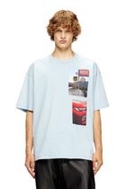 【ディーゼル/DIESEL / MEN】のメンズ Tシャツ T-BOXT-T3 ライトブルー|ID: prp329100004962622 ipo3291000000037229890