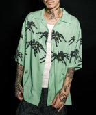 【サブサエティ/Subciety / MEN】のTarantula shirt MINT|ID: prp329100004962624 ipo3291000000037229898