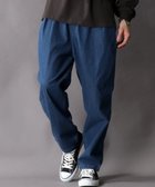 【シトリー/SITRY / MEN】の別注 ワイドパンツ メンズ ワンタック ツイル イージーパンツ シェフパンツ レディース ユニセックス インディゴブルー|ID: prp329100004962638 ipo3291000000037229968