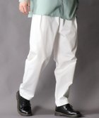 【シトリー/SITRY / MEN】の別注 ワイドパンツ メンズ ワンタック ツイル イージーパンツ シェフパンツ レディース ユニセックス ホワイト|ID: prp329100004962638 ipo3291000000037229973