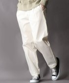 【シトリー/SITRY / MEN】の別注 ワイドパンツ メンズ ワンタック ツイル イージーパンツ シェフパンツ レディース ユニセックス アイボリー|ID: prp329100004962638 ipo3291000000037229980