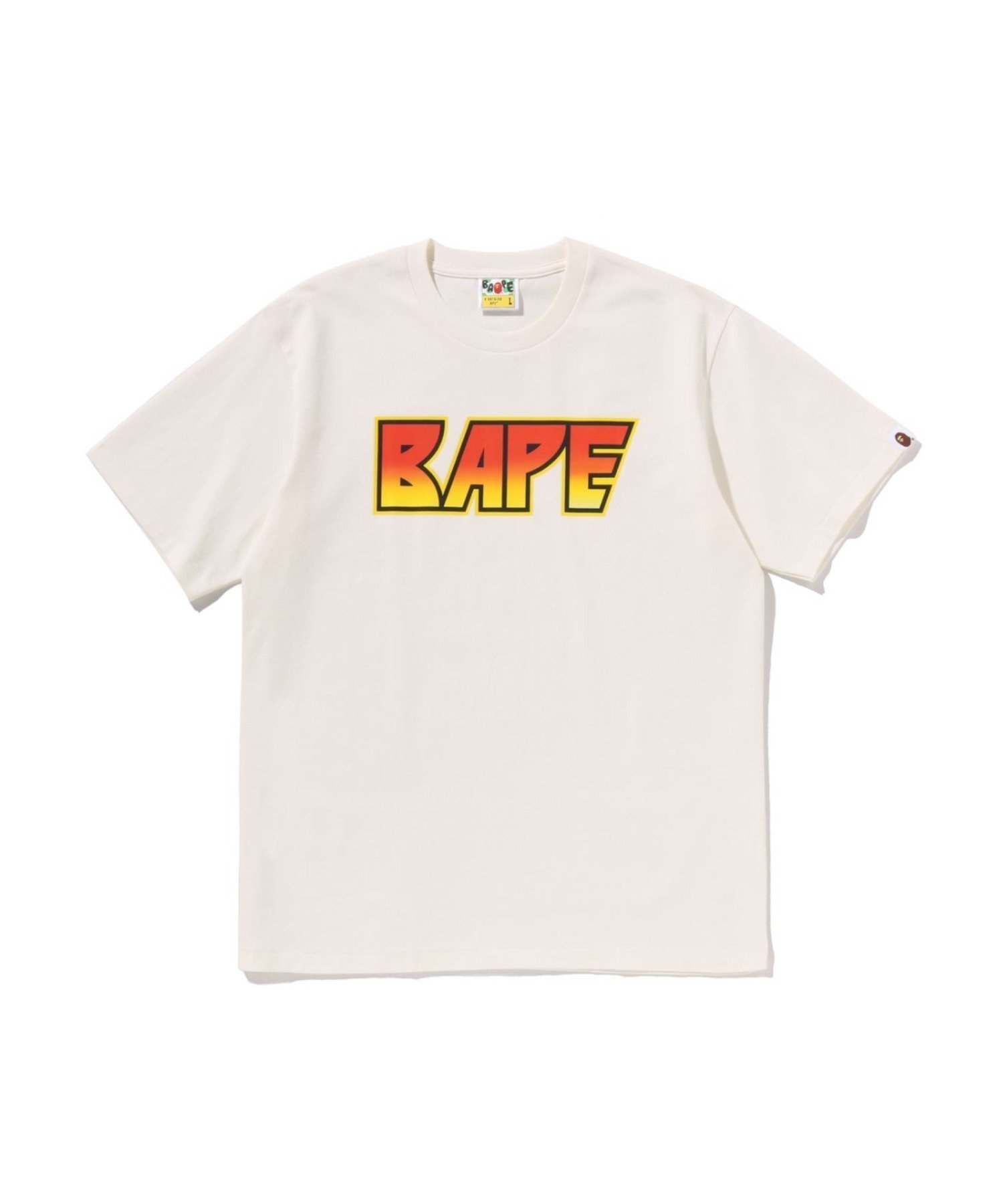 【ア ベイシング エイプ/A BATHING APE】のBAPE LOGO TEE 人気、トレンドファッション・服の通販 founy(ファニー) 　ファッション　Fashion　レディースファッション　Fashion for Women　インナー　Innerwear　ショート　Short, Short Length　スリーブ　Sleeve, Long Sleeve / Short Sleeve　フロント　Front, Front Design　プリント　Print, Printed Pattern　ラバー　Rubber, Rubber Sole　 other-1|ID: prp329100004962647 ipo3291000000037230014