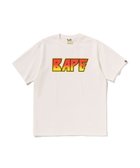 【ア ベイシング エイプ/A BATHING APE】のBAPE LOGO TEE 人気、トレンドファッション・服の通販 founy(ファニー) ファッション Fashion レディースファッション Fashion for Women インナー Innerwear ショート Short, Short Length スリーブ Sleeve, Long Sleeve / Short Sleeve フロント Front, Front Design プリント Print, Printed Pattern ラバー Rubber, Rubber Sole thumbnail IVORY|ID: prp329100004962647 ipo3291000000037230015