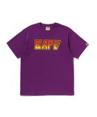 【ア ベイシング エイプ/A BATHING APE】のBAPE LOGO TEE 人気、トレンドファッション・服の通販 founy(ファニー) ファッション Fashion レディースファッション Fashion for Women インナー Innerwear ショート Short, Short Length スリーブ Sleeve, Long Sleeve / Short Sleeve フロント Front, Front Design プリント Print, Printed Pattern ラバー Rubber, Rubber Sole thumbnail PURPLE|ID: prp329100004962647 ipo3291000000037230017