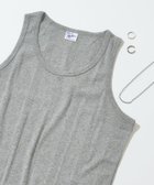 【セットアップセブン/SETUP7】のRobert P.Miller/パネルリブタンクトップ 140C 人気、トレンドファッション・服の通販 founy(ファニー) ファッション Fashion レディースファッション Fashion for Women 厚底 Platform Shoes カットソー Cut and Sewn Top シンプル Simple, Minimal スキニー Skinny, Slim Fit スニーカー Sneakers, Trainers スラックス Slacks, Dress Pants タンク Tank Top, Sleeveless Top デニム Denim, Jeans Material 定番 Standard, Basic Item フィット Fit, Slim Fit ワイド Wide, Wide Fit 再入荷 Restock / Back in Stock エレガント 上品 Elegant thumbnail GRY|ID: prp329100004962671 ipo3291000000037230123