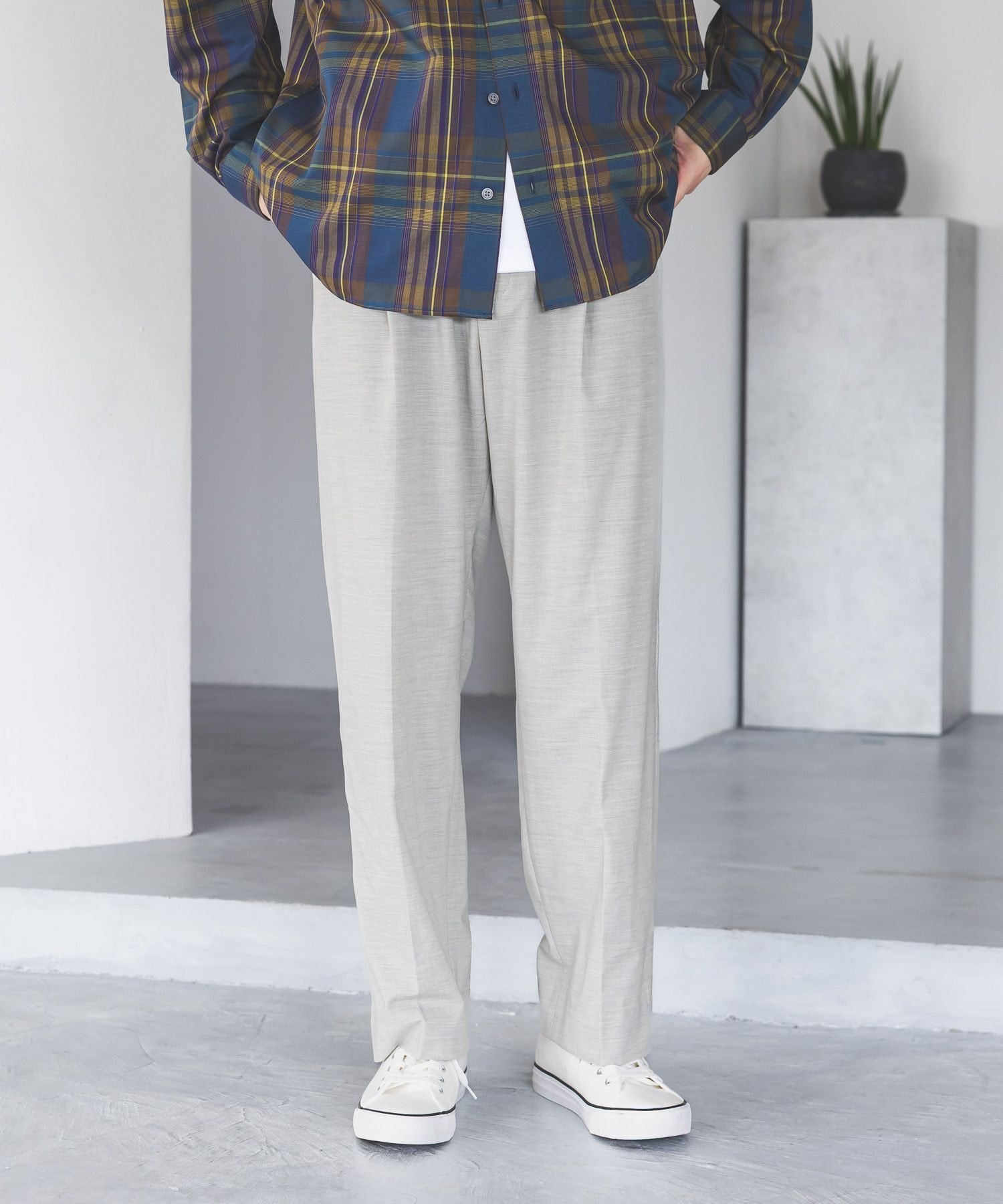 【グローバルワーク/GLOBAL WORK / MEN】のアーバンクリーンワイドパンツ/AIR/632890 インテリア・キッズ・メンズ・レディースファッション・服の通販 founy(ファニー) 　ファッション　Fashion　メンズファッション　Fashion for Men　ボトムス　Bottoms　ストレッチ　Stretch, Stretchy Fabric　ドローコード　Drawcord, Drawstring Cord　リラックス　Relax, Relaxed Fit　ワイド　Wide, Wide Fit　軽量　Lightweight, Ultra Light　アイボリー08|ID: prp329100004962697 ipo3291000000037230260