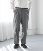 【グローバルワーク/GLOBAL WORK / MEN】のアーバンクリーンワイドパンツ/AIR/632890 人気、トレンドファッション・服の通販 founy(ファニー) ファッション Fashion メンズファッション Fashion for Men ボトムス Bottoms ストレッチ Stretch, Stretchy Fabric ドローコード Drawcord, Drawstring Cord リラックス Relax, Relaxed Fit ワイド Wide, Wide Fit 軽量 Lightweight, Ultra Light thumbnail グレーストライプ17|ID: prp329100004962697 ipo3291000000037230261