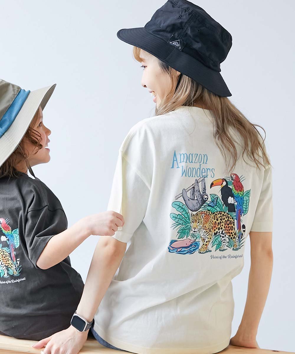 【デビロック/devirock】の【旅するデビロック】大人 プリント半袖Tシャツ 子供服 キッズ 男の子 綿100% 26SS 大人の最旬トレンドファッション＆コーディネート founy(ファウニー) 　ファッション　Fashion　レディースファッション　Fashion for Women　トップス・カットソー　Cut & Sew Tops　シャツ・ブラウス・オフィスカジュアル　Elegant Blouses & Button-Ups　ロングTシャツ・Tシャツ　Longline T-Shirts & Tees　プリント　Print, Printed Pattern　半袖　Short Sleeve, Half Sleeve　おすすめ　Recommended / Our Picks　2026年　2026　2026春夏・S/S　Spring/Summer 2026 SS26　 other-1|ID: prp329100004962698 ipo3291000000037230264